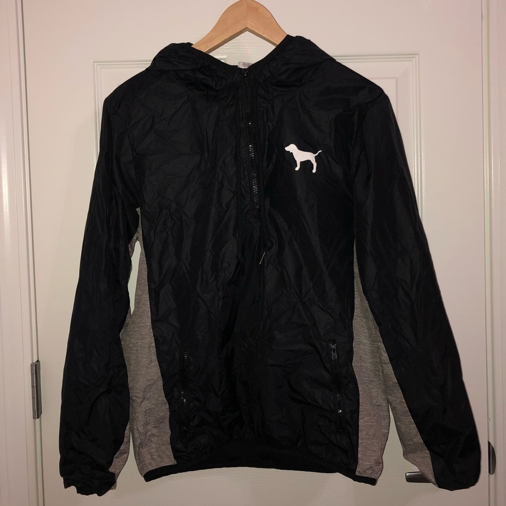 Pink Victoria Secret windbreaker